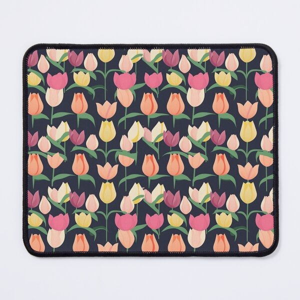 Item preview, Elegant Tulips Pattern Seamless Tulip Motif Collection V1 designed and sold by Family Journey with God.
