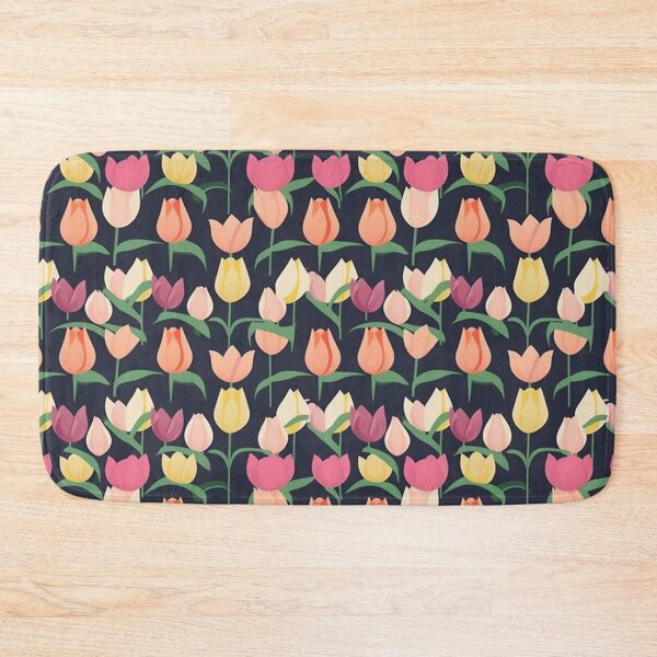 Item preview, Elegant Tulips Pattern Seamless Tulip Motif Collection V1 designed and sold by Family Journey with God.