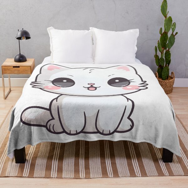 Item preview, Adorable cute cat kawaii kitty Cartoon designed and sold by AnimalsCartoon.