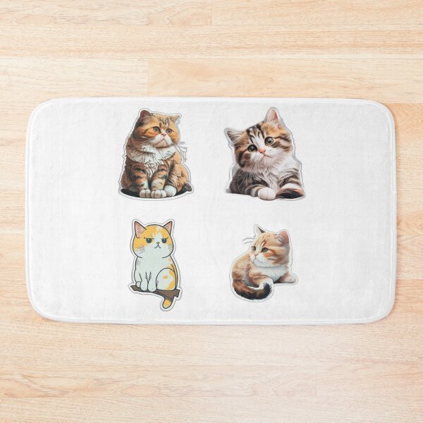 Item preview, Cute Cats designed and sold by sealuxe.