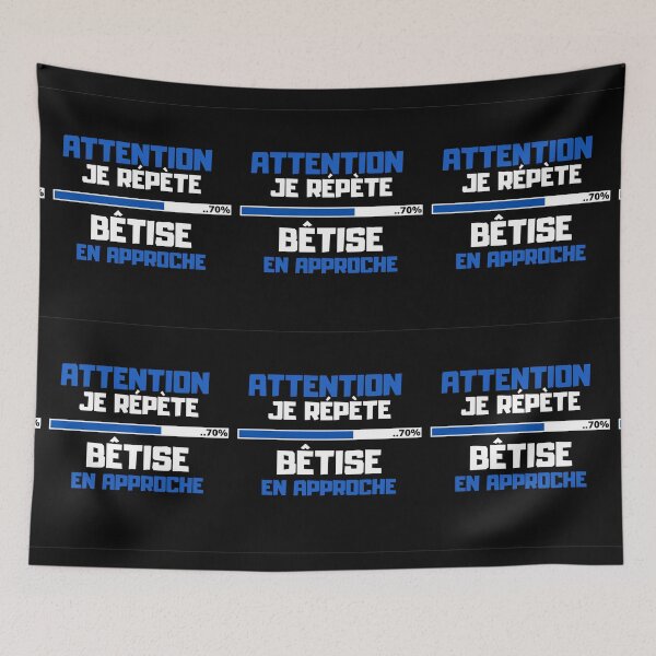 Item preview, Attention stupidity in approach gift humor designed and sold by World-LogoS.