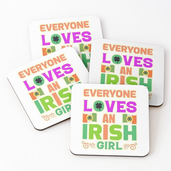Item preview, Everyone Loves An Irish Girl designed and sold by SilverOrGold.