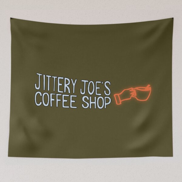Item preview, Jittery Joe's Coffee Shop designed and sold by REALsaintpetty.