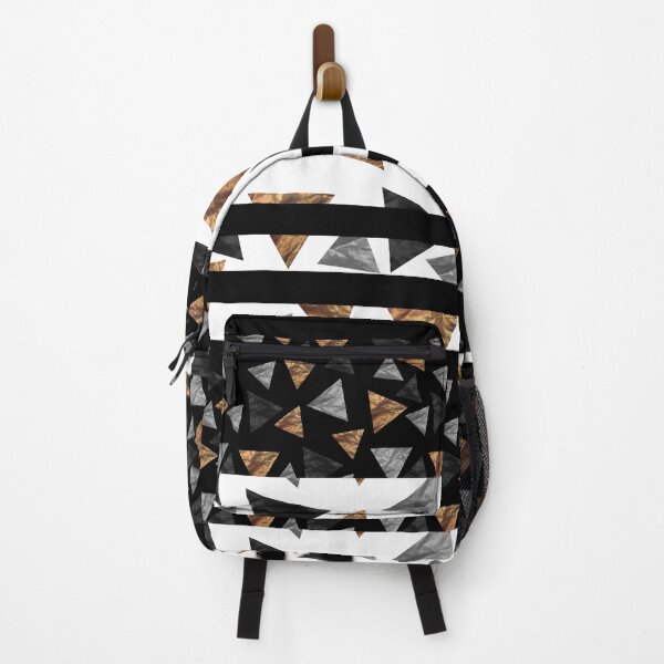 Item preview, Metallic Triangle design Geometric Abstract art work with triangles designed and sold by Thilaniz.
