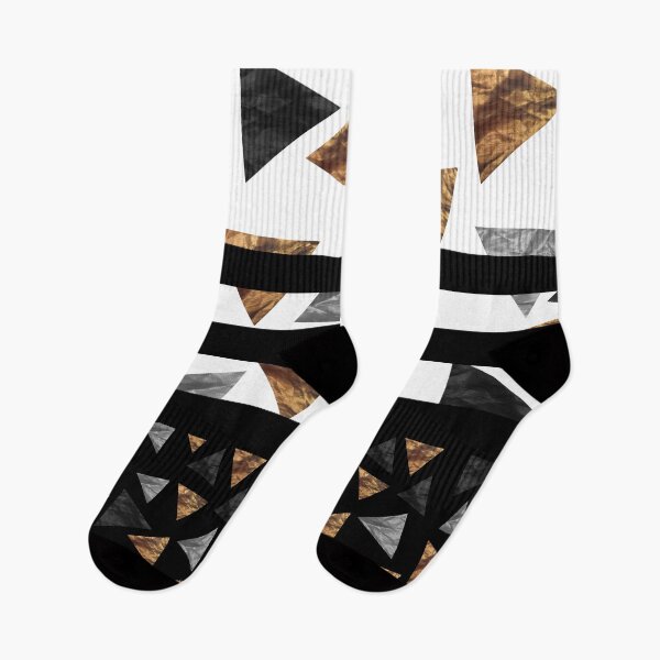 Item preview, Metallic Triangle design Geometric Abstract art work with triangles designed and sold by Thilaniz.