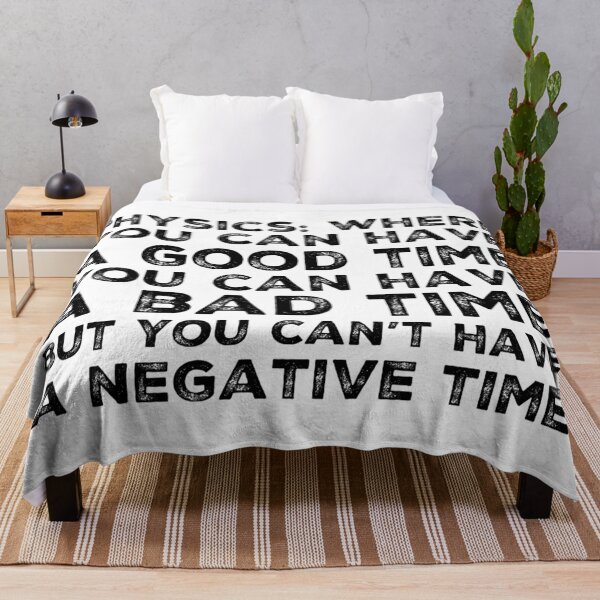 Item preview, Funny Physics Saying About Time  designed and sold by Katherine Winner.