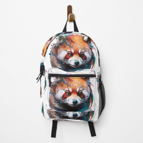 Item preview, A Cute Red Panda Looking Ahead - Spirit Animals in Vibrant Color designed and sold by GVRDesign.