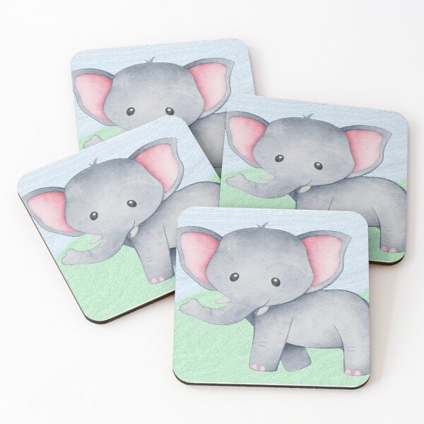 Item preview, Kids Clothes Cute Elephant designed and sold by novel-witch.