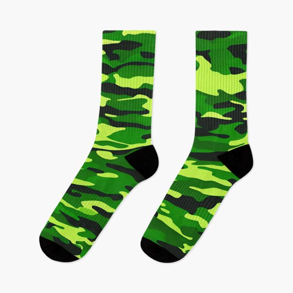 Item preview, Camouflage Pattern Light and Dark Green with Black Style D designed and sold by deniselynnimage.