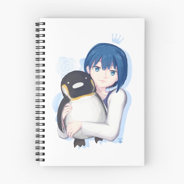 Item preview, Penguin Lover Haruka (transparent) designed and sold by vickytea.