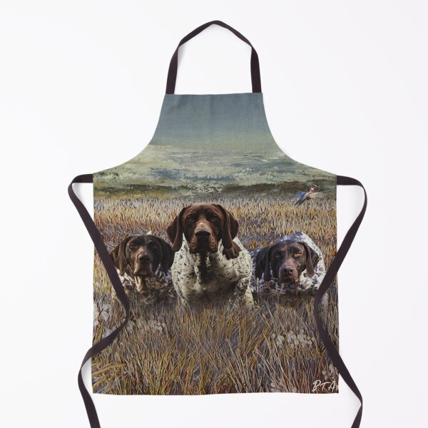 Item preview, German shorthaired pointers on point designed and sold by TammyHunterArt.