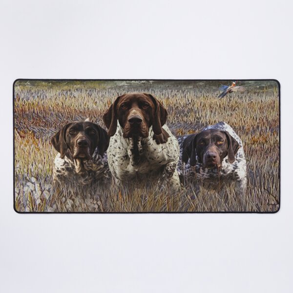 Item preview, German shorthaired pointers on point designed and sold by TammyHunterArt.