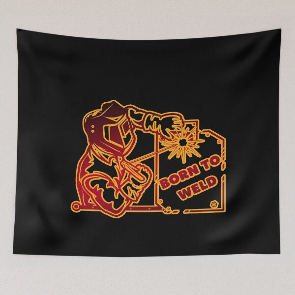 Item preview, Born to Weld - Eye-catching Welder Design for Welding Fans designed and sold by ElLocoMus.