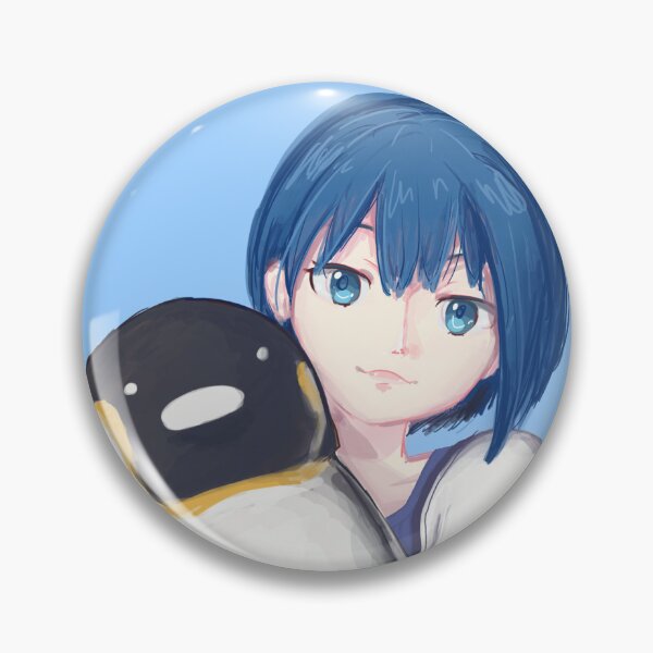 Item preview, Penguin Lover Haruka (transparent, no bg) designed and sold by vickytea.