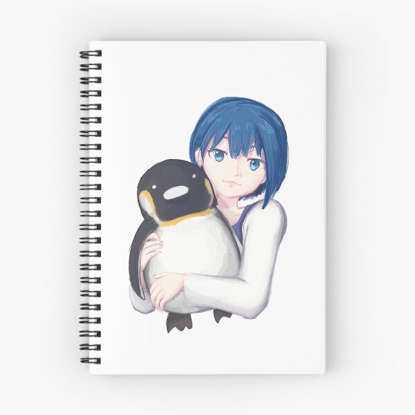Item preview, Penguin Lover Haruka (transparent, no bg) designed and sold by vickytea.