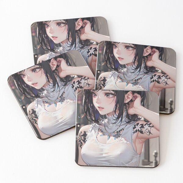 Item preview, anime girl tattoo digital art designed and sold by DONCY.