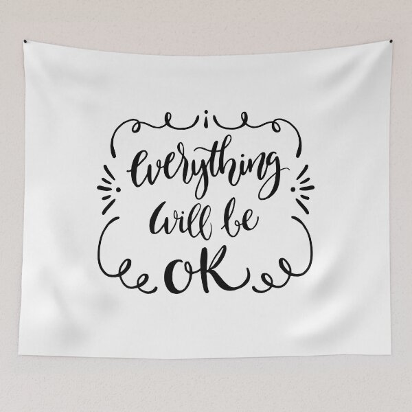 Item preview, Everything Will Be Ok designed and sold by SilverOrGold.