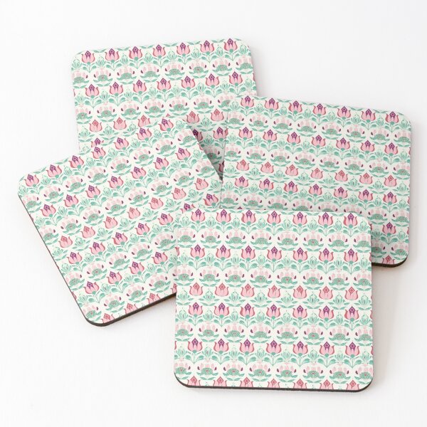 Item preview, Elegant Tulips Pattern Seamless Tulip Motif Collection V4 designed and sold by Family Journey with God.