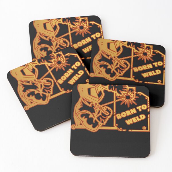 Item preview, Born to Weld - Striking Welder Graphic for Metalwork Lovers designed and sold by ElLocoMus.