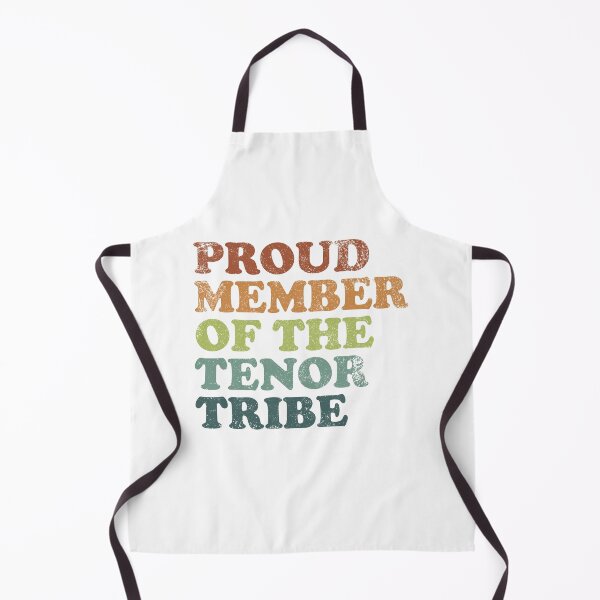 Item preview, Kopie von Proud Member of the Tenor Tribe retro dark designed and sold by Line2Rhyme.