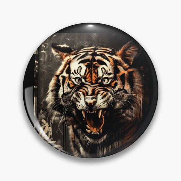 Item preview, Scary Tiger. designed and sold by DiamondPixel.
