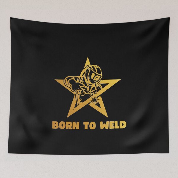 Item preview, Born to Weld - Unique Welding Design for Skilled Tradespeople designed and sold by ElLocoMus.