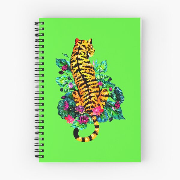 Item preview, Watercolor Tiger With Flowers designed and sold by TheCatmeow2000.