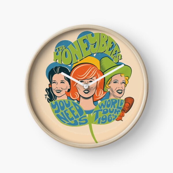 The Honeybees World Tour 1965 - faded version Clock