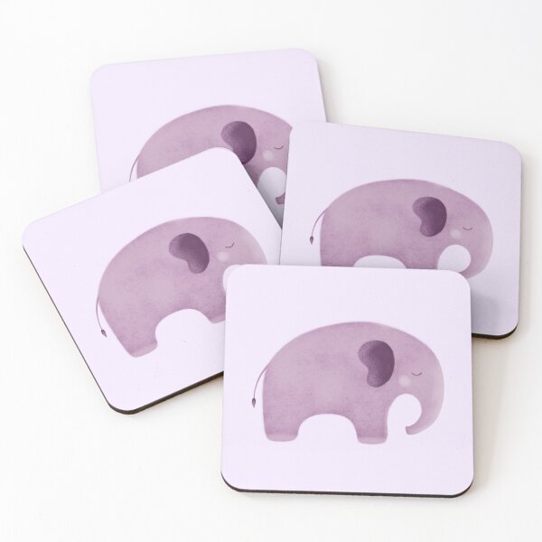 Item preview, Purple elephant  designed and sold by studiotomris.
