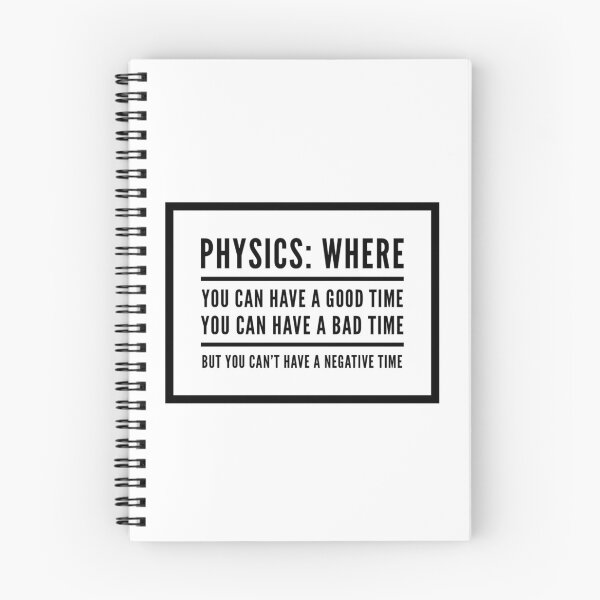 Item preview, Funny Physics Saying About Time  designed and sold by Katherine Winner.