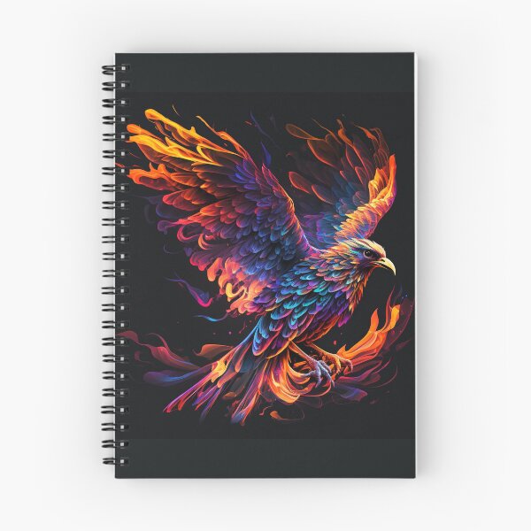 Item preview, Eagle in flames paint digital art designed and sold by ARTISTRY  ATELIER.