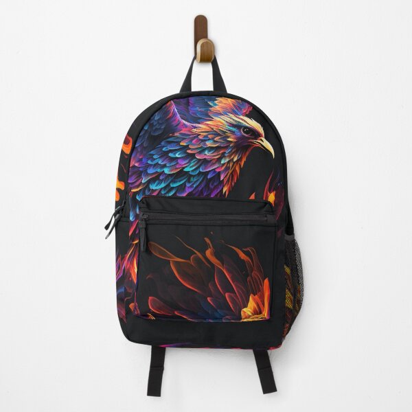 Item preview, Eagle in flames paint digital art designed and sold by ARTISTRY ATELIER.