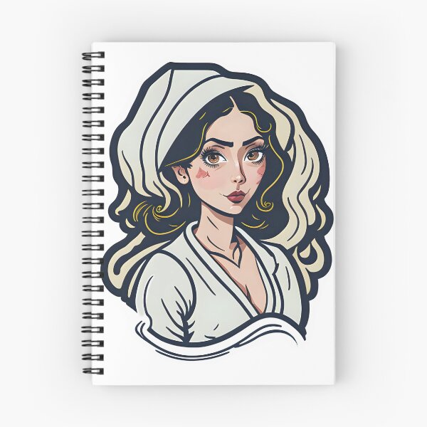 Aperçu de l'œuvre Adorable femme Sticker créée et vendue par PhimaDesing.