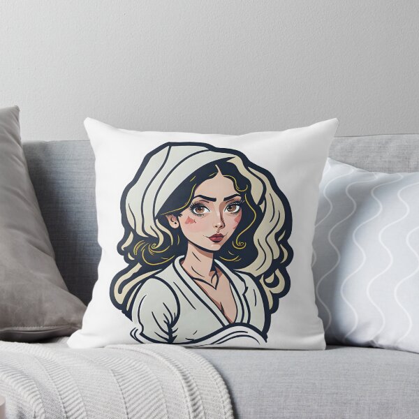 Item preview, Adorable woman Sticker designed and sold by PhimaDesing.