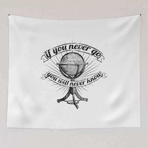 Item preview, If You Never Go You Will Never Know designed and sold by SilverOrGold.