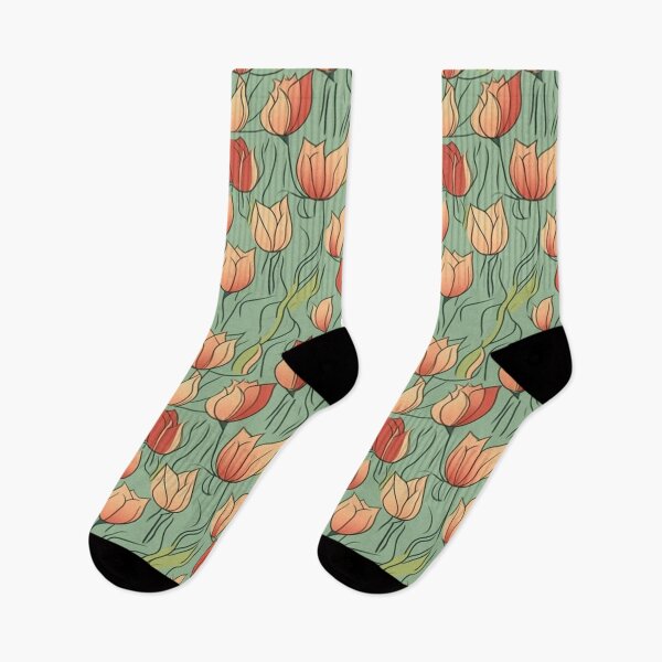 Item preview, Elegant Tulips Pattern Seamless Tulip Motif Collection V8 designed and sold by Family Journey with God.