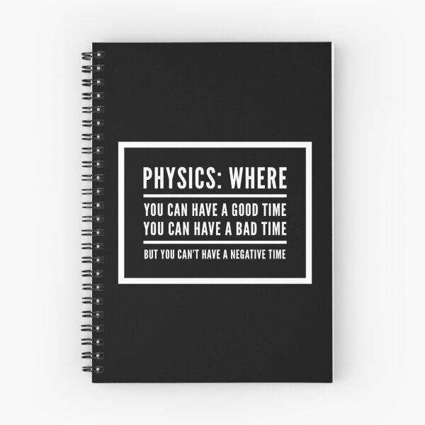 Item preview, Funny Physics Saying About Time  designed and sold by Katherine Winner.