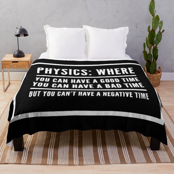 Item preview, Funny Physics Saying About Time  designed and sold by Katherine Winner.