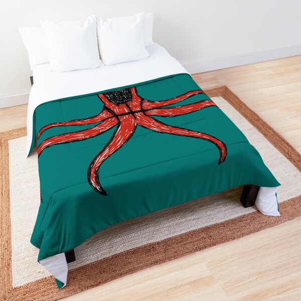 Calamar Game Square Soldado Calamar Colcha