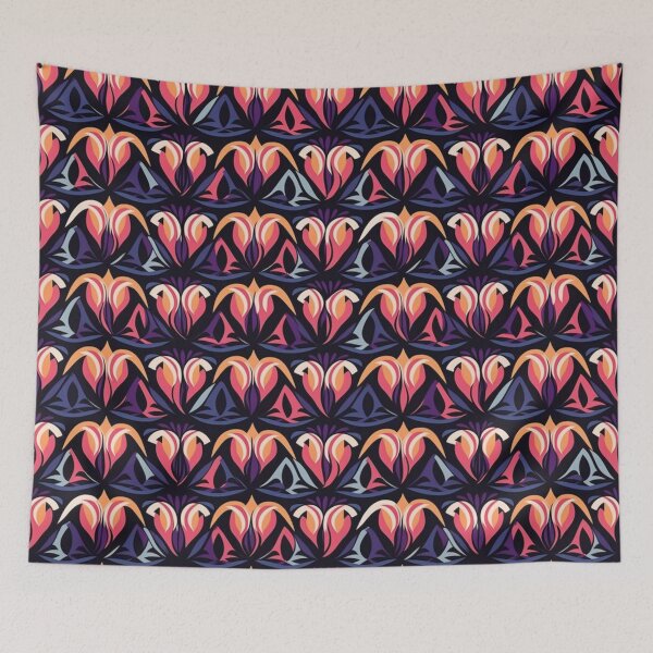 Item preview, Elegant Tulips Pattern Seamless Tulip Motif Collection V9 designed and sold by Family Journey with God.