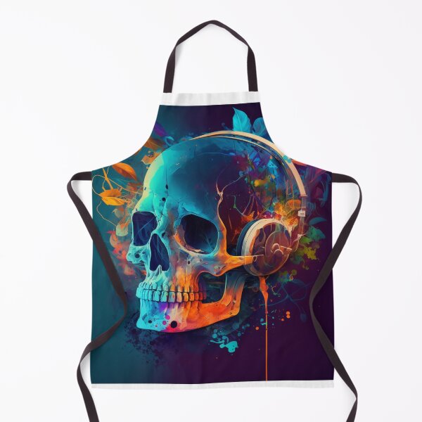 Item preview, Skull wears headphones designed and sold by designer ⭐ ⭐ ⭐ ⭐ ⭐.