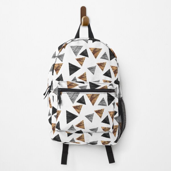 Item preview, Metallic Triangle design Geometric Abstract art work with triangles designed and sold by Thilaniz.