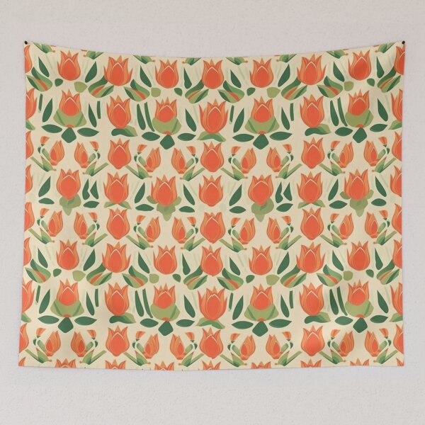 Item preview, Elegant Tulips Pattern Seamless Tulip Motif Collection V11 designed and sold by Family Journey with God.