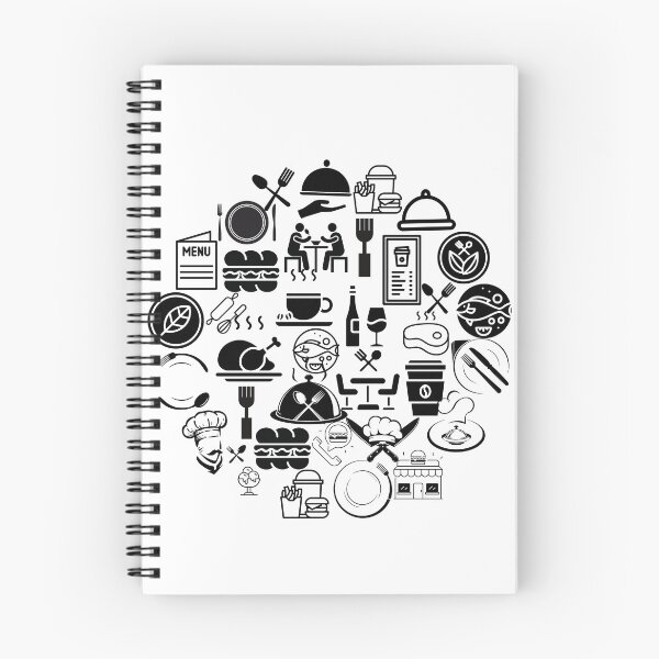 Item preview, cafeteria-kitchen-eatery-cafe-bistro-diner-fast food-lunch-kitchen-waiter-buffet-sushi-menu designed and sold by Designerboutic.