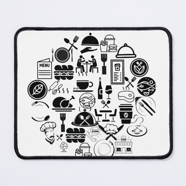 Item preview, cafeteria-kitchen-eatery-cafe-bistro-diner-fast food-lunch-kitchen-waiter-buffet-sushi-menu designed and sold by Designerboutic.