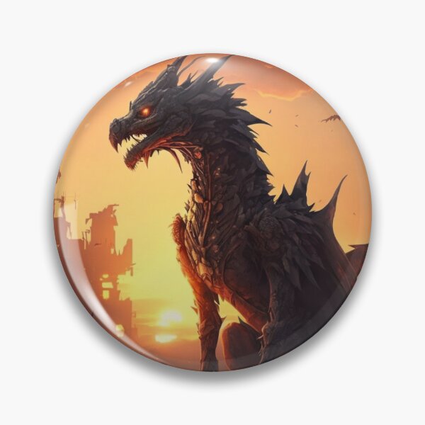 Item preview, Post apocalyptic fantasy dragon designed and sold by SoldbyArmenTO.