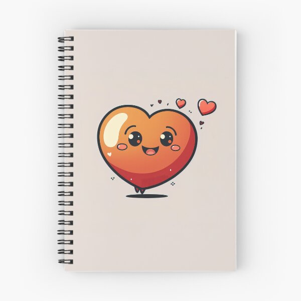Aperçu de l'œuvre Personnage mignon de coeur, cadeau de saint valentin heureux pour votre petit ami ou petite amie créée et vendue par One Piece Bounty Poster.