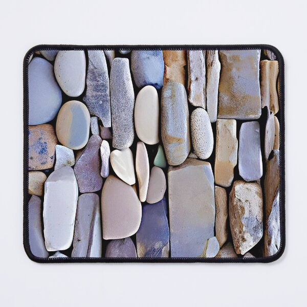 Item preview, A pattern of many colored and oblong, square and round stones designed and sold by Rostislav Bouda.