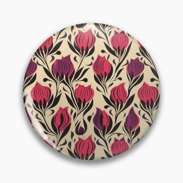 Item preview, Elegant Tulips Pattern Seamless Tulip Motif Collection V12 designed and sold by Family Journey with God.
