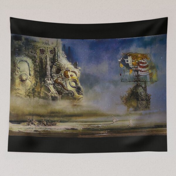 Item preview, Forbidden City 1970's Vintage Sci-Fi Art designed and sold by NinaJG007.